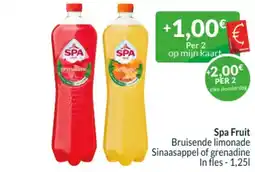 Intermarché Spa Fruit aanbieding