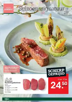 Sligro O'Sullivan Runderkogelbiefstuk aanbieding