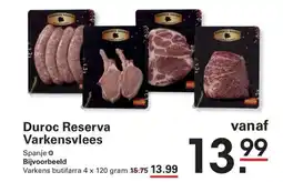 Sligro Duroc Reserva Varkensvlees aanbieding