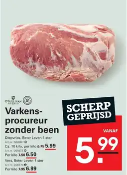Sligro Varkens- procureur zonder been aanbieding