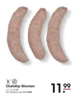 Sligro Chefskip Worsten aanbieding