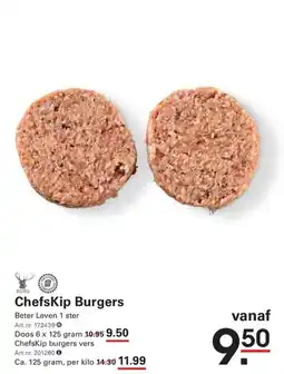 Sligro Chefskip burgers aanbieding