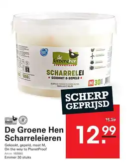 Sligro De Groene Hen Scharreleieren aanbieding