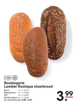 Sligro Boulangerie Lambèr Rustique vloerbrood aanbieding