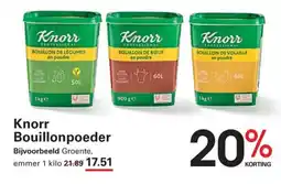 Sligro Knorr Bouillonpoeder aanbieding