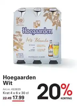 Sligro Hoegaarden Wit aanbieding