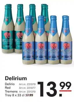 Sligro Delirium aanbieding