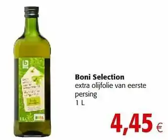 Colruyt Boni selection extra olijfolie van eerste persing aanbieding