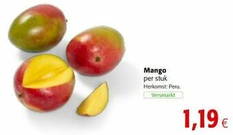 Colruyt Mango aanbieding