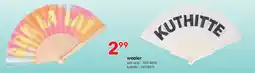 Yess waaier aanbieding