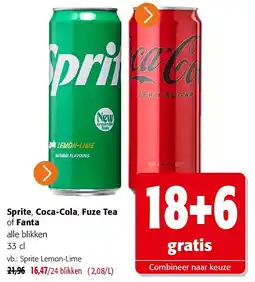 Colruyt Sprite Lemon-Lime aanbieding