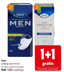Colruyt Tena Men Active Fit 20 stuks aanbieding