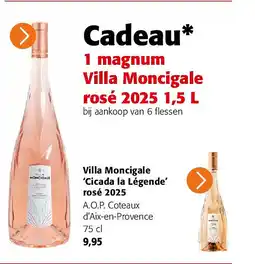 Colruyt Villa Moncigale ‘Cicada la Légende’ rosé 2025 aanbieding
