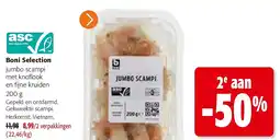 Colruyt Boni Selection jumbo scampi met knoflook en fijne kruiden aanbieding