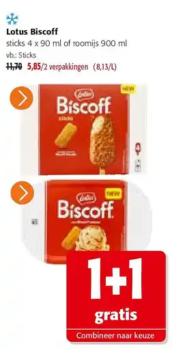 Colruyt Lotus Biscoff Sticks aanbieding