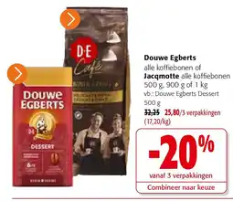 Colruyt Douwe Egberts Dessert aanbieding