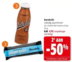 Colruyt Barebells Protein Bar Creamy Crisp aanbieding
