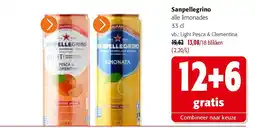 Colruyt Sanpellegrino Light Pesca & Clementina aanbieding
