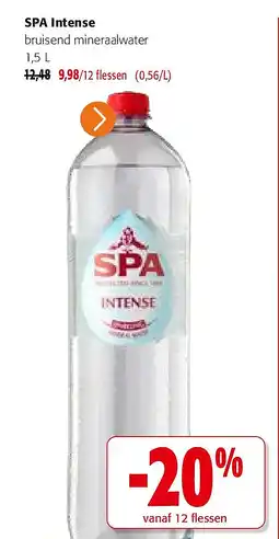 Colruyt SPA Intense bruisend mineraalwater aanbieding