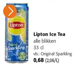 Colruyt Lipton Ice Tea Original Sparkling aanbieding