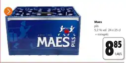 Colruyt Maes pils 5,2 % vol aanbieding