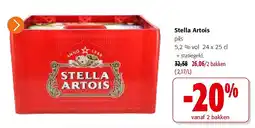 Colruyt Stella Artois pils 5,2 % vol aanbieding