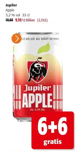 Colruyt Jupiler Apple 5,2 % vol aanbieding