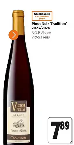 Colruyt Pinot Noir ‘Tradition’ 2023/2024 aanbieding