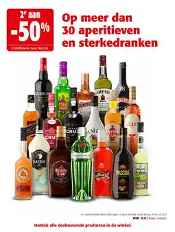 Colruyt Johnnie Walker Black Label Aged 12 Years Blended Scotch Whisky 40 % vol aanbieding
