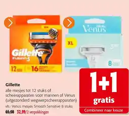 Colruyt Gillette Venus mesjes Smooth Sensitive 8 stuks aanbieding