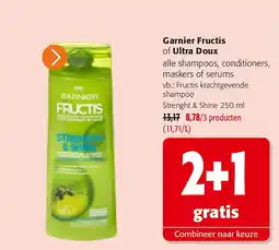 Colruyt Fructis krachtgevende shampoo Strenght & Shine aanbieding