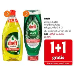 Colruyt Dreft Quickwash Lemon aanbieding