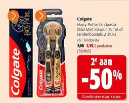 Colruyt Colgate Tandpasta aanbieding