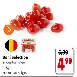 Colruyt Boni Selection snoeptomaten aanbieding
