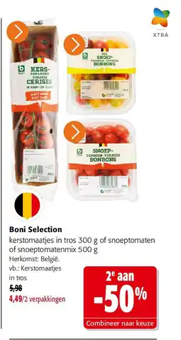 Colruyt Boni Selection Kerstomaatjes in tros aanbieding