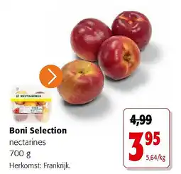 Colruyt Boni Selection nectarines aanbieding
