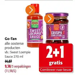 Colruyt Go-Tan Sweet Loempia Sauce aanbieding