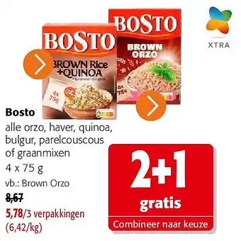 Colruyt Bosto Brown Orzo aanbieding