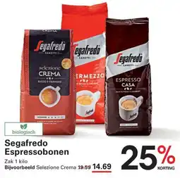 Sligro Segafredo Espressobonen aanbieding