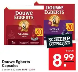 Sligro Douwe Egberts Capsules aanbieding