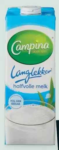 Sligro Campina LangLekker Halfvolle Melk aanbieding