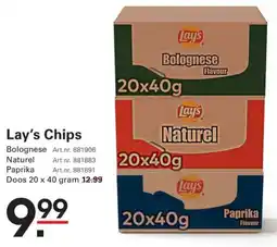 Sligro Lay's Chips aanbieding