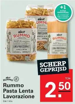 Sligro Rummo Pasta Lenta Lavorazione aanbieding