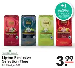 Sligro Lipton Exclusive Selection Thee aanbieding