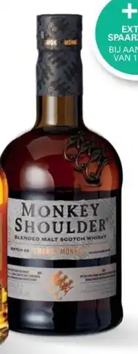 Sligro Monkey Shoulder Smokey aanbieding