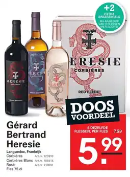 Sligro Gérard Bertrand Heresie aanbieding