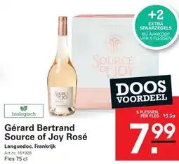 Sligro Gérard Bertrand Source of Joy Rosé aanbieding