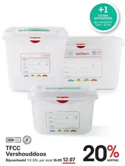Sligro TFCC Vershouddoos aanbieding