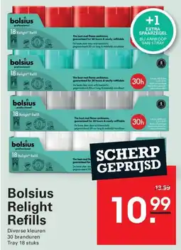 Sligro Bolsius Relight Refills aanbieding