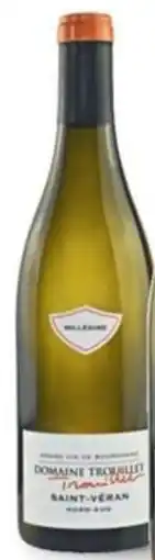 Sligro Domaine Trouillet Saint-Véran Nord-Sud aanbieding